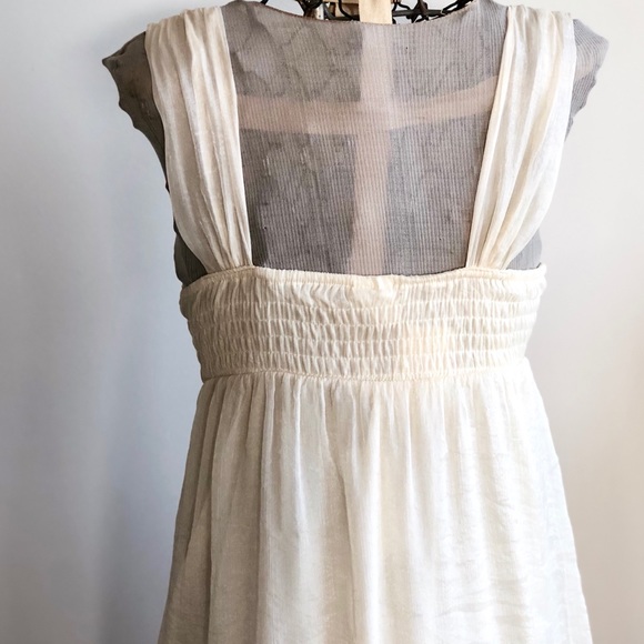 PRICE⬇️My Pretty Angel Off White/Cream Crochet Dress. NWT. Large. - Picture 6 of 9